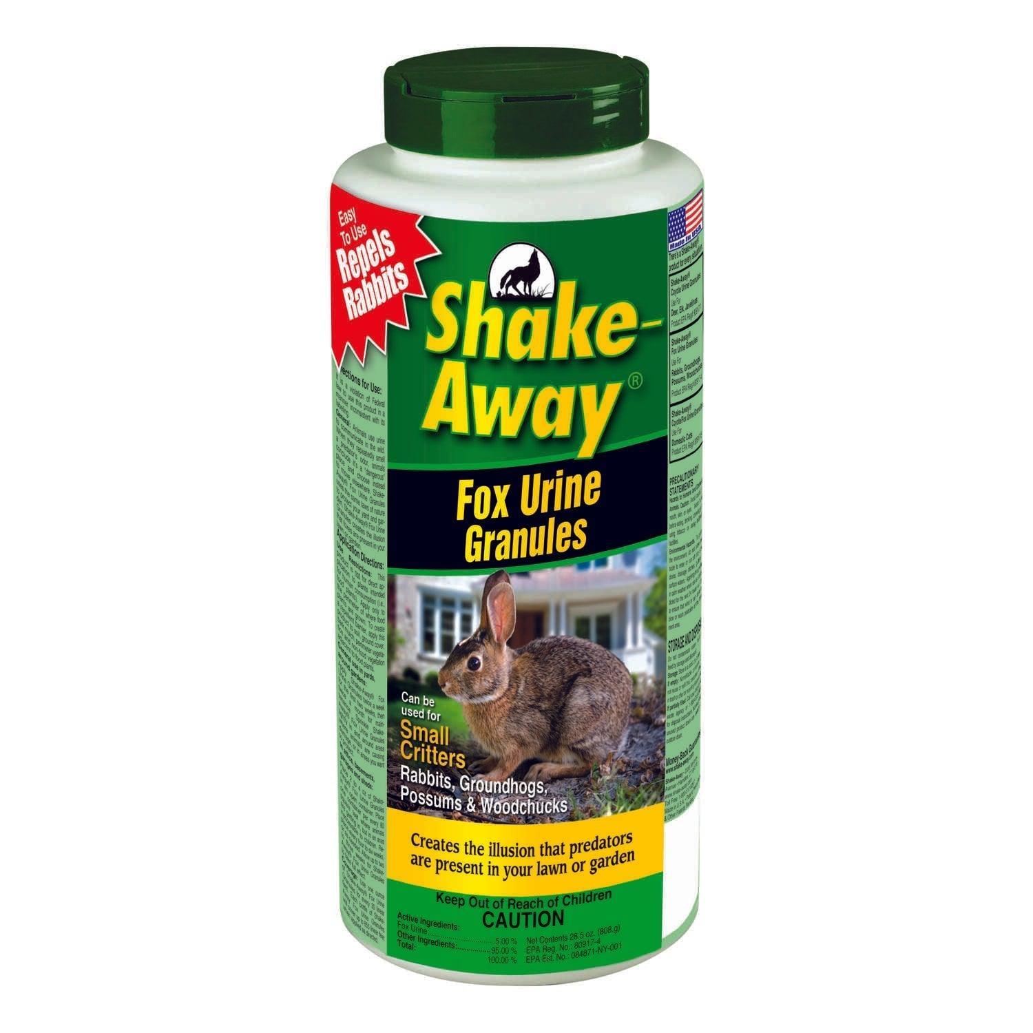 Shake-Away Fox Urine Animal Repellent Granules For Small Critter 28.5 oz