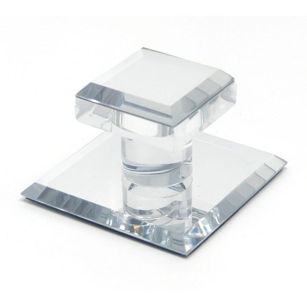 1 in. Self Adhesive Acrylic Mirror Pull Knob
