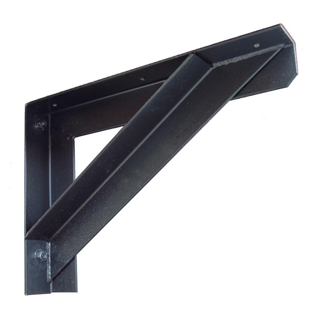 Torrence 21.5 in. x 15.5 in. Flat Black Bench Support