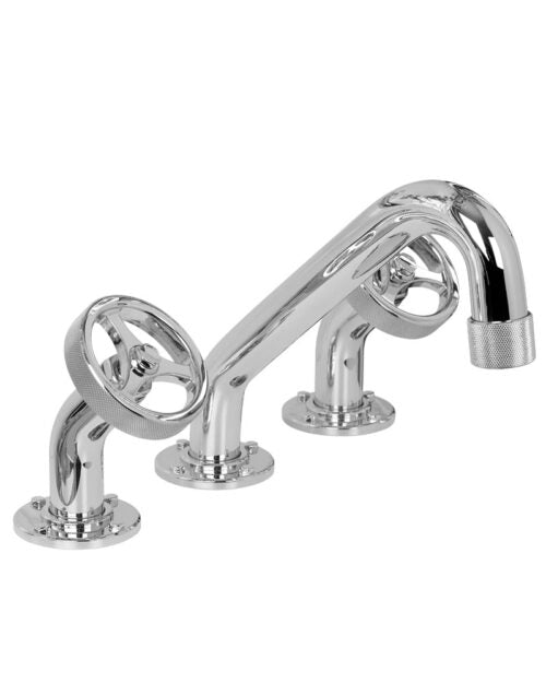 Waterstone AG210-1 Argonaut Lavatory Widespread Faucet With Overflow