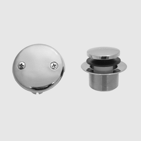 Sigma APS.11.293 Faceplate Waste And Overflow With 2 Holes And Screws Toe Activated Tub Drain (Aps.11.257). 1.1/2'' Ips.