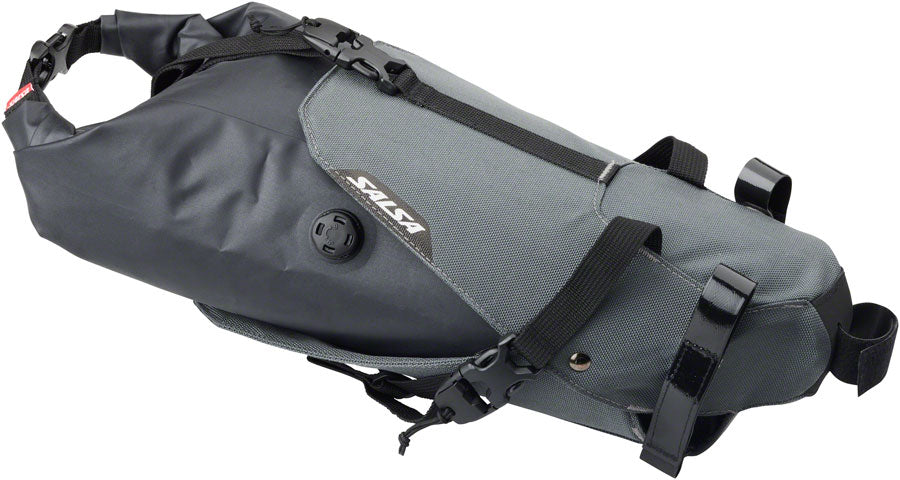 Salsa EXP Series Saguaro Seat Bag - Medium, Gray