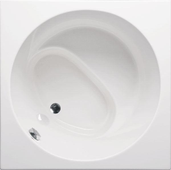 Americh BV4848P Beverly 48" x 48" Drop In Platinum Whirlpool Tub