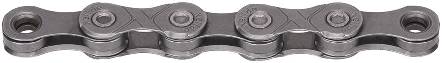 KMC XGlide Chain - 9/10/11-Speed, 126L, Optimized for Shimano CUES Drivetrain, Gray