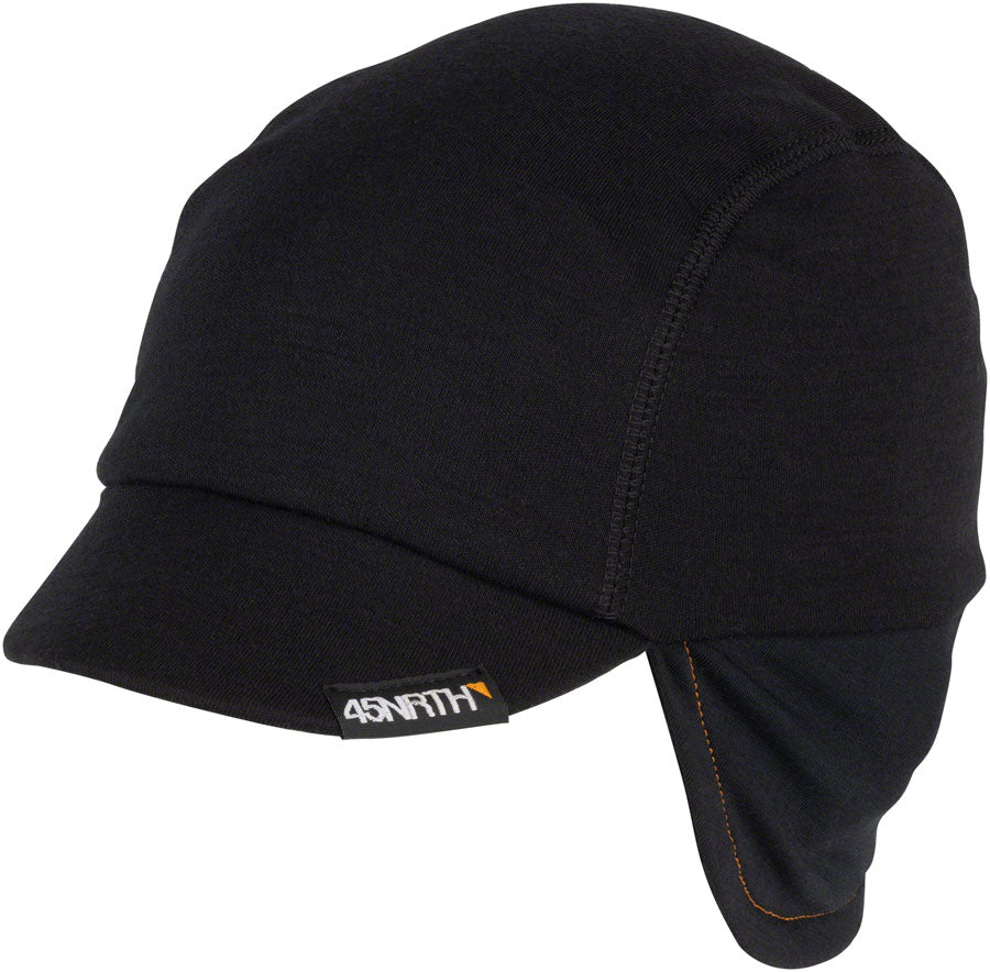 45NRTH 2024 Greazy Cycling Cap - Black, Large / X-Large