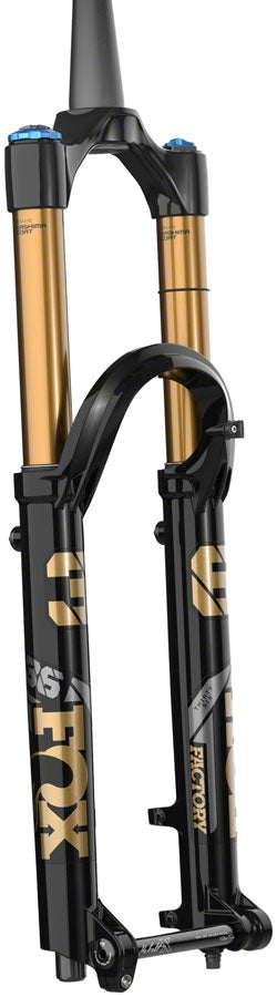 FOX 36 Factory Suspension Fork - 27.5", 160 mm, 15 x 110 mm, Kabolt-X, 44mm Offset, GRIP X Damper, 58HT, Shiny Black