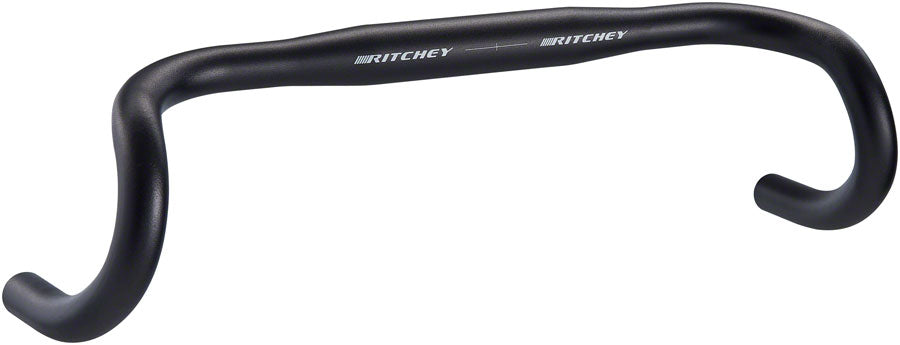 Ritchey RL1 Baquiano Drop Handlebar - Aluminum, 42cm, 31.8mm, Black