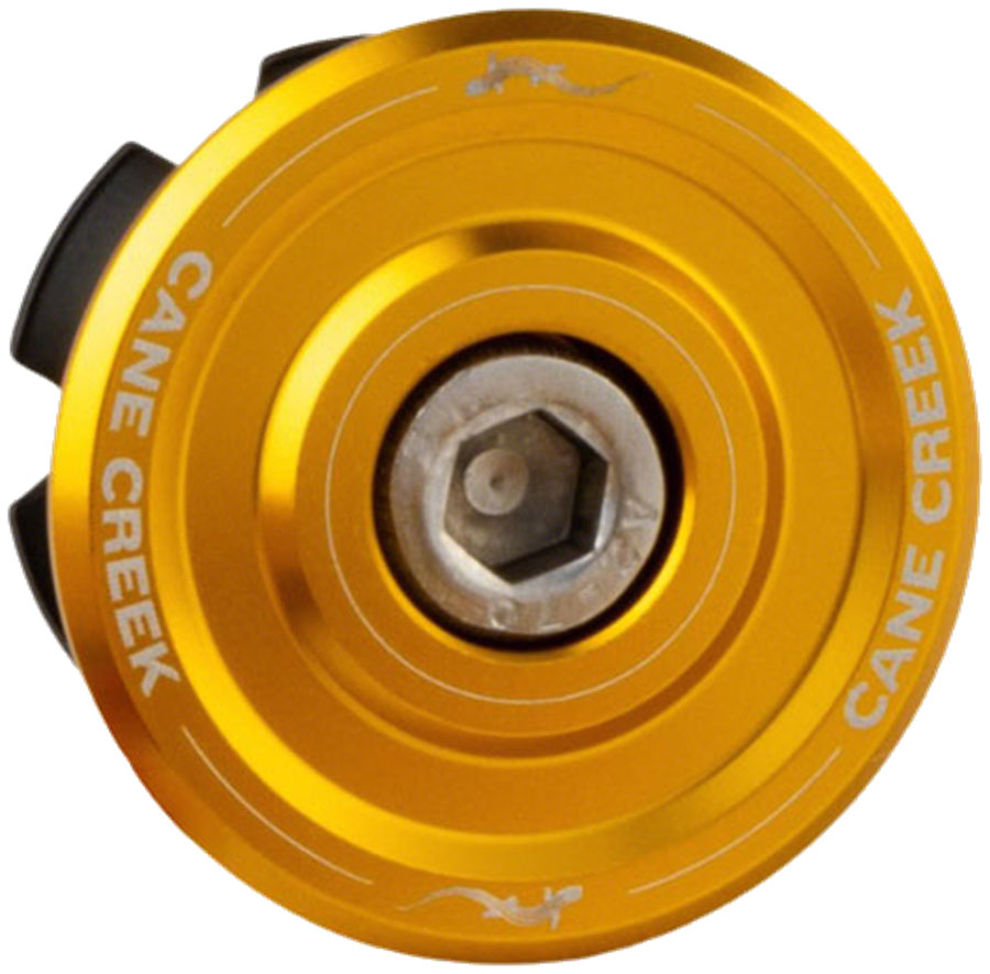 Cane Creek Chroma Studio Headset Top Cap - 28.6mm, Gold