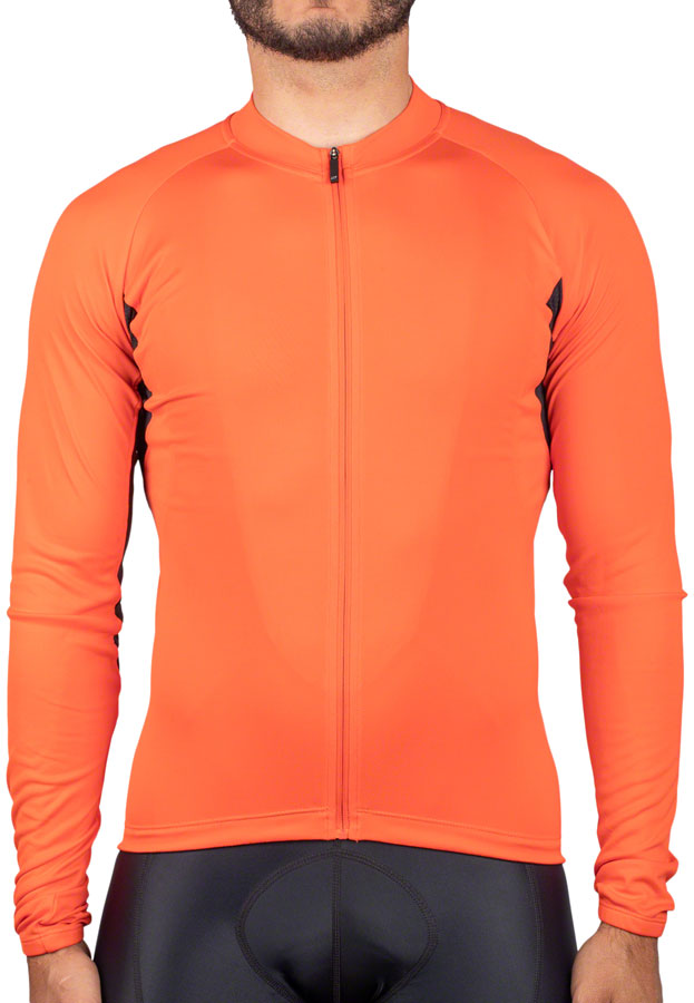 Bellwether Sol-Air UPF Long Sleeve Jersey - Orange, Men's, Medium