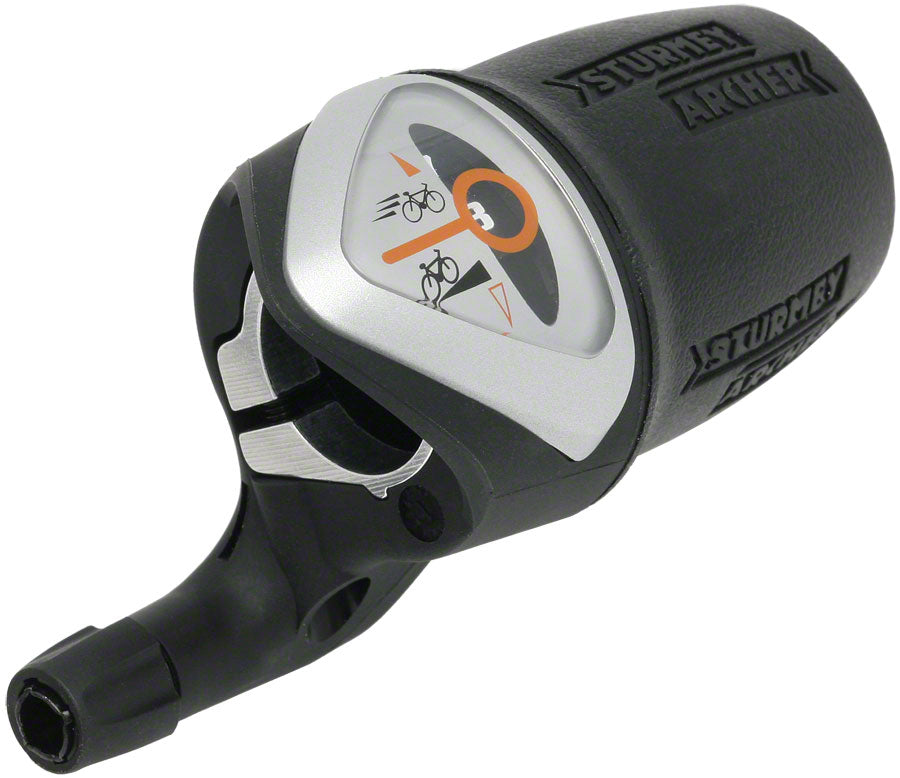 Sturmey Archer S86[W] Rotary Shifter - 8-Speed, Black/Silver