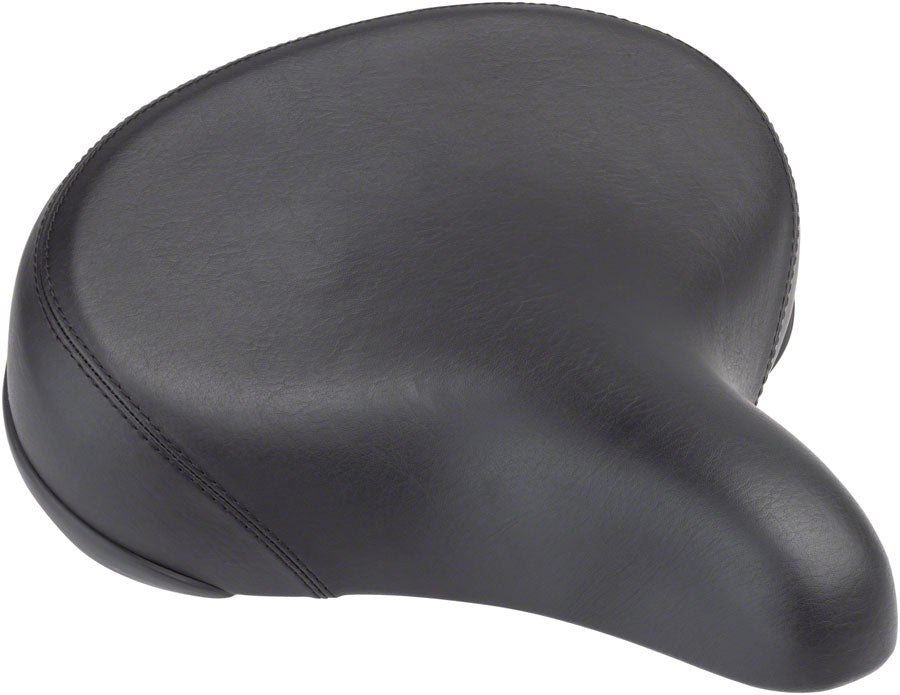 Bike Saddle MSW Cruiser - Steel, Black