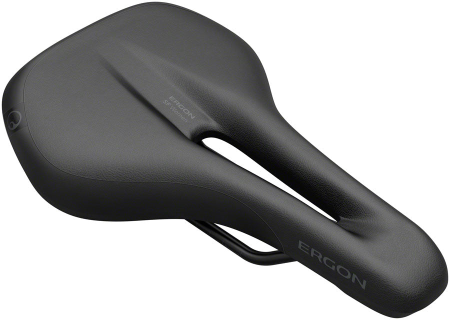 Bike Saddle Ergon SF - Steel, Black, Women's, Small/Medium