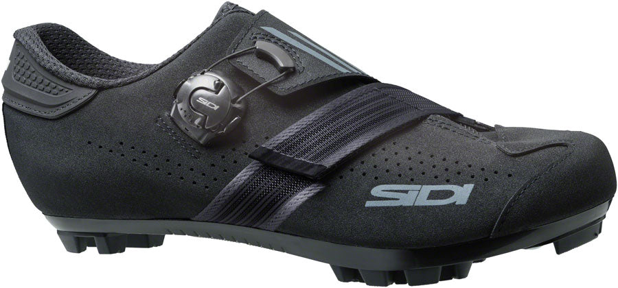Mountain Bike Shoes Sidi Aertis Mega Mountain Clipless - Men's, Black/Black, 44.5