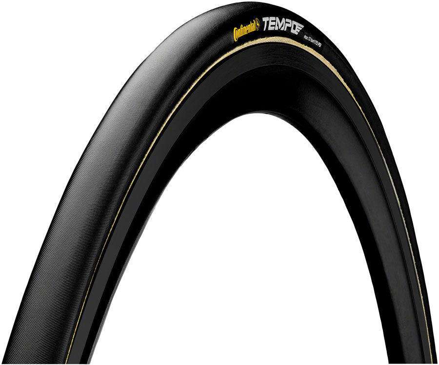 Continental Tempo II Tire - 700 x 19, Tubular, Folding, Black, BlackChili 01961850000
