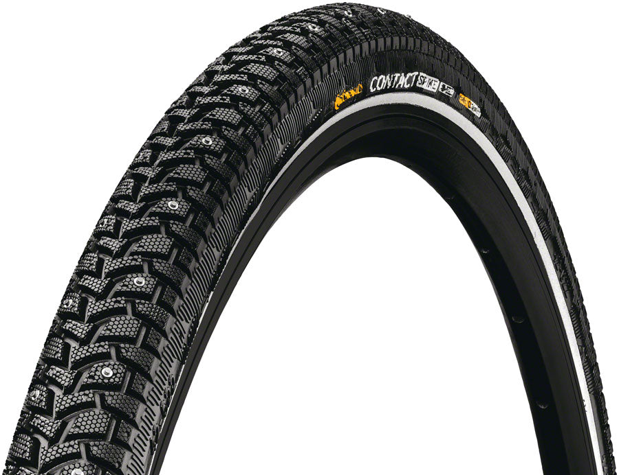 Continental Contact Spike Tire - 700 x 42, Clincher, Wire, Black/Reflex, 120 Studs, SafetySystem Breaker, E25 01502680000