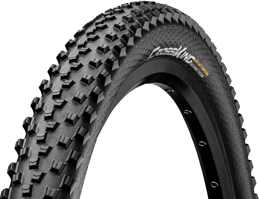 Continental Cross King Tire - 29 x 2.30, Tubeless, Folding, Black, PureGrip, ShieldWall System, E25 01502970000