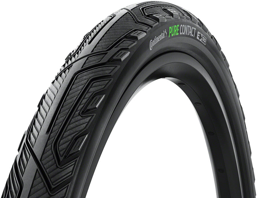 Continental Pure Contact Tire - 27.5 x 2.0, Clincher, Folding, Black/Graphite Reflex, Vectran / PolyX Breaker, E50 01019670000