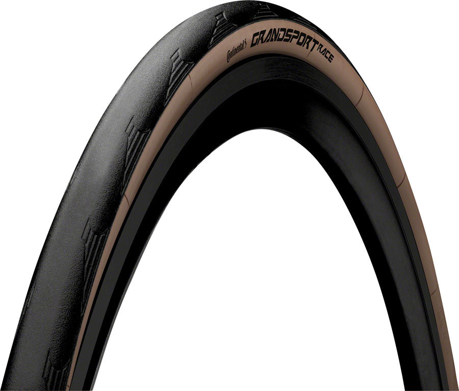 Continental Grand Sport Race Tire - 700 x 28, Clincher, Folding, Black/Brown, PureGrip, NyTech Breaker 01506240000