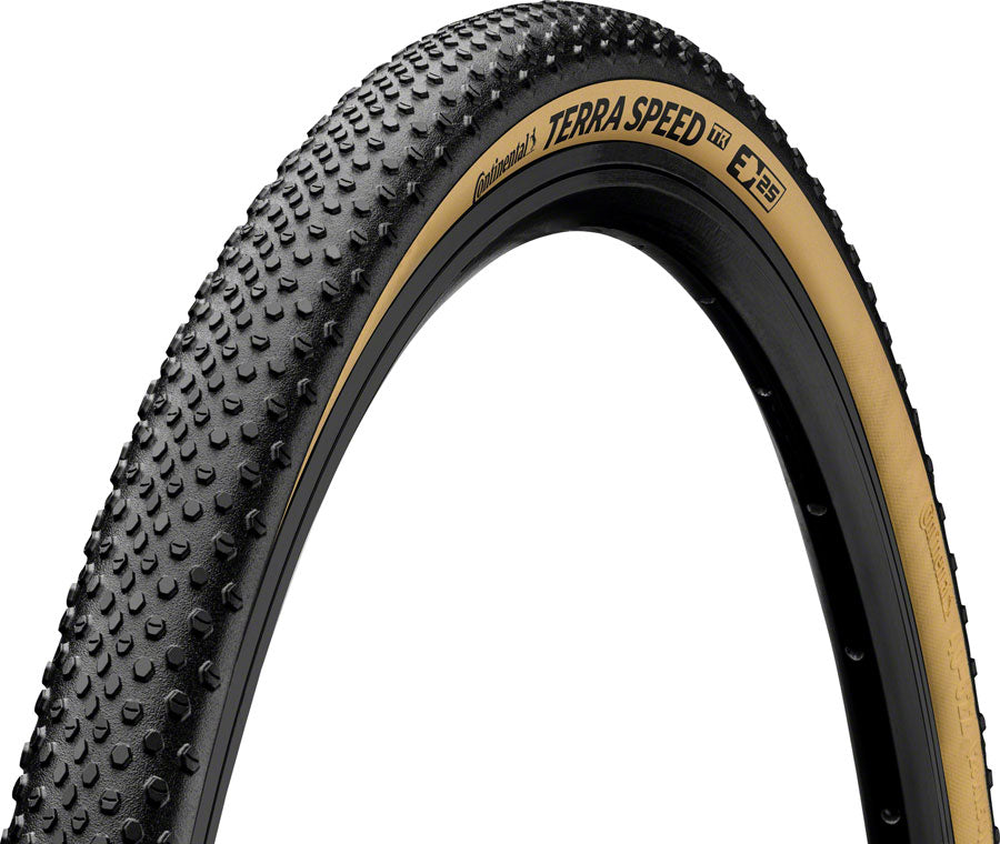 Continental Terra Speed Tire - 650b x 40, Tubeless, Folding, Black/Cream, BlackChili, ProTection, E25 01017180000