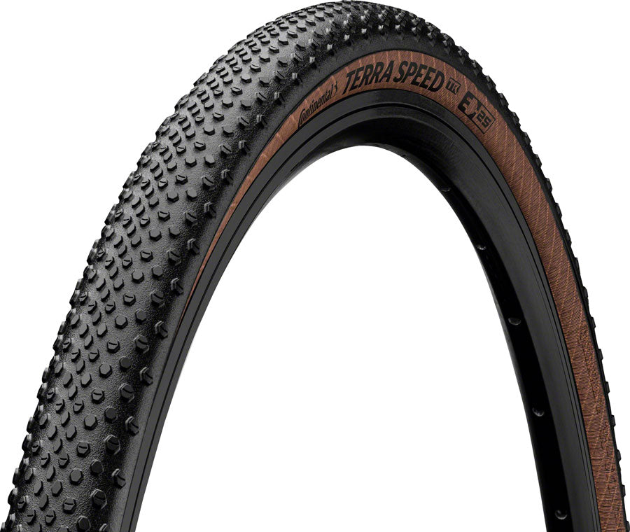 Continental Gravel Tire Terra Speed - 700 x 45, Tubeless, Folding, Black/Transparent, BlackChili, ProTection, E25 01020070000