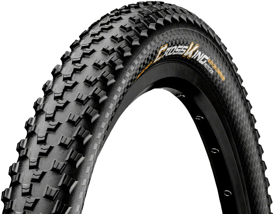 Continental Cross King Tire - 26 x 2.20, Tubeless, Folding, Black, BlackChili, ProTection, E25 01014830000