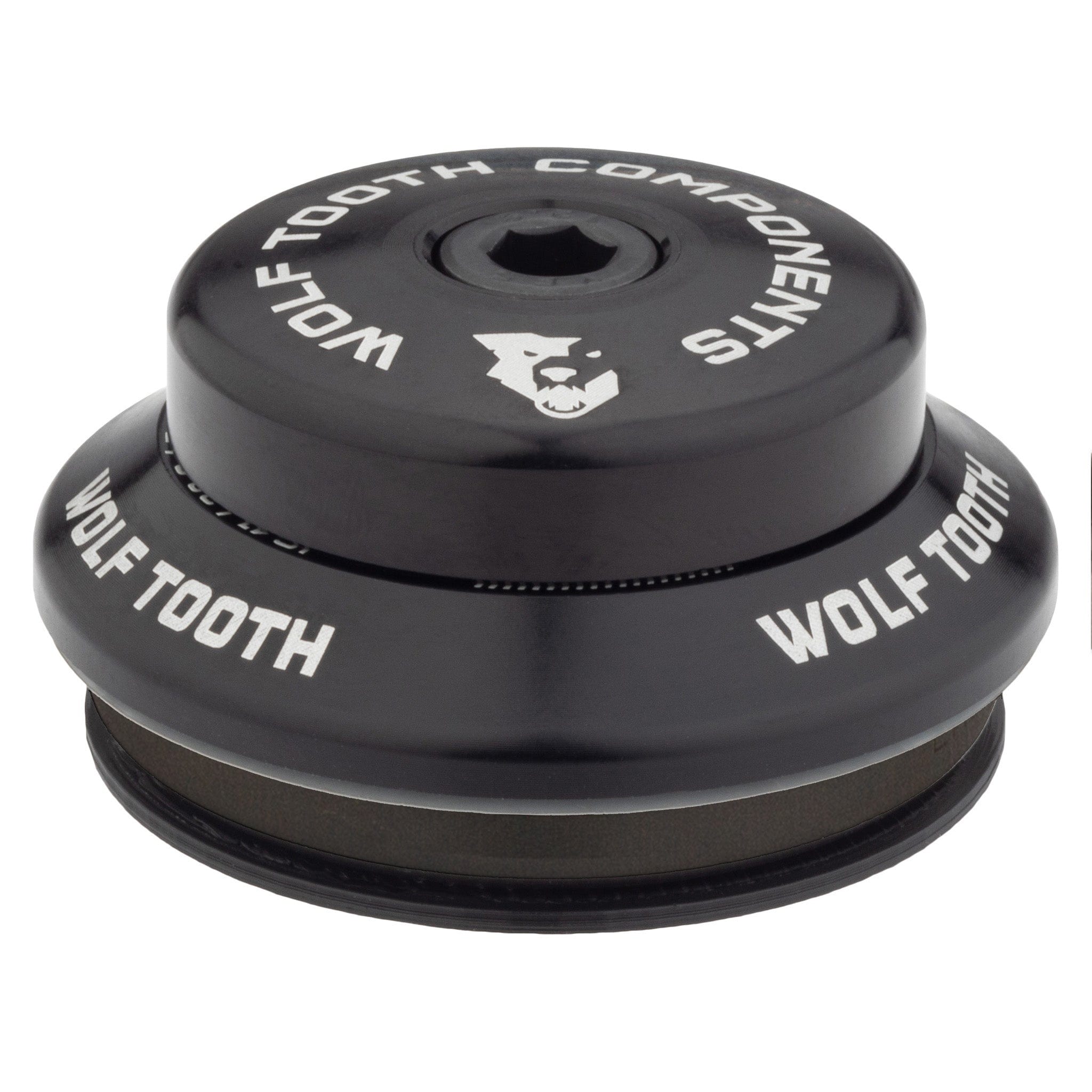 Wolf Tooth Performance Headset - IS41/28.6 Upper, 7mm Stack, Raw Silver