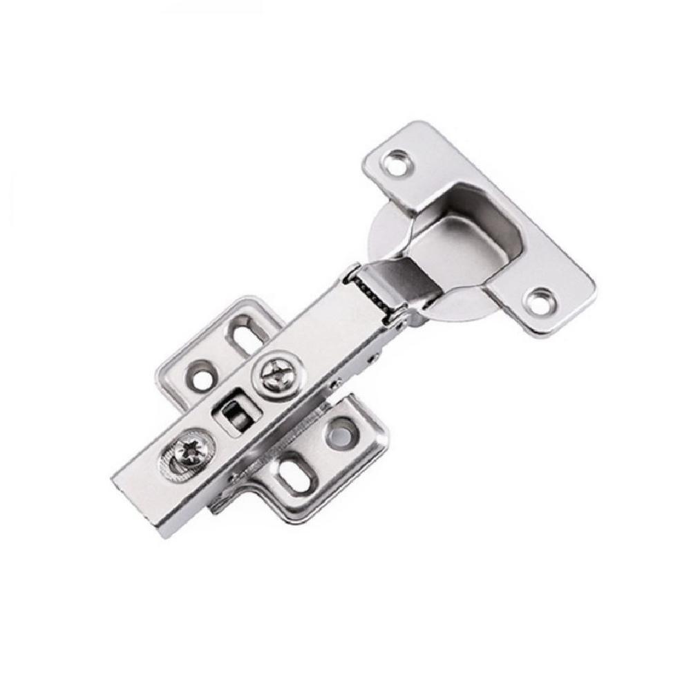 Concealed (35 mm) 110-Degree Clip-On Frameless Full Overlay Cabinet Hinge (6-Pair)