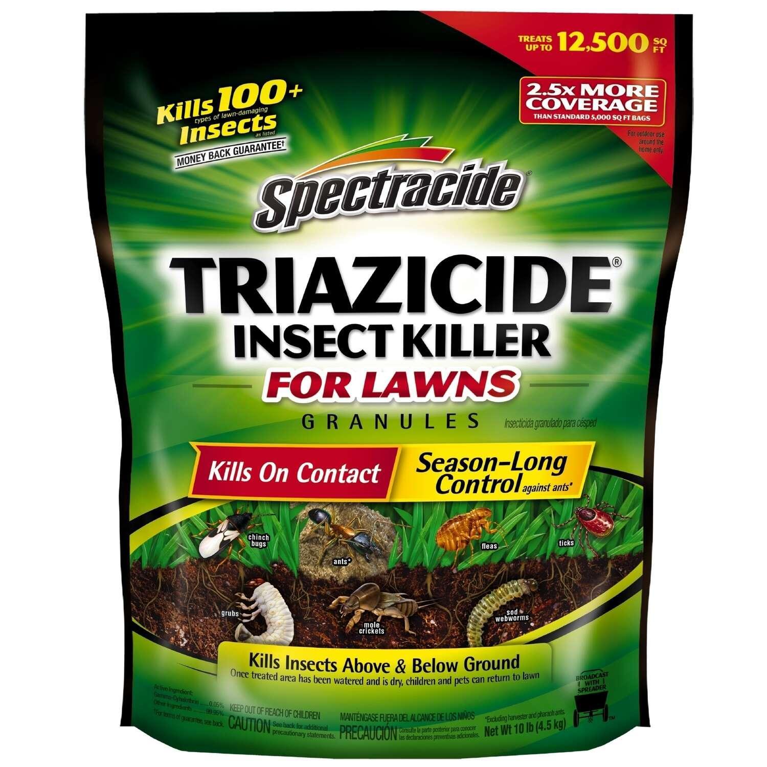 Spectracide Triazicide for Lawns Granules Insect Killer 10 lb