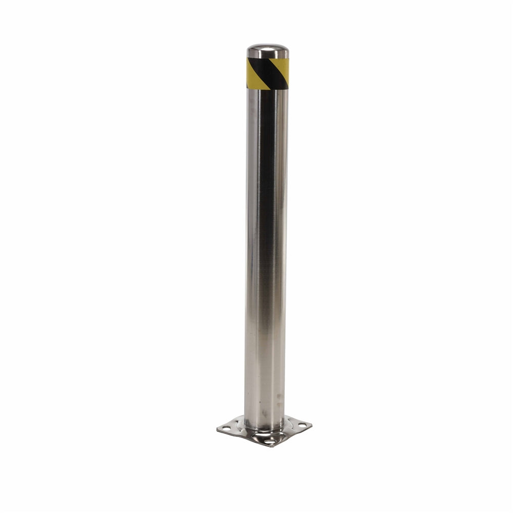Vestil BOL-SS-42-4.5 Stainless Stl Pipe Safety Bollard 42X4.5