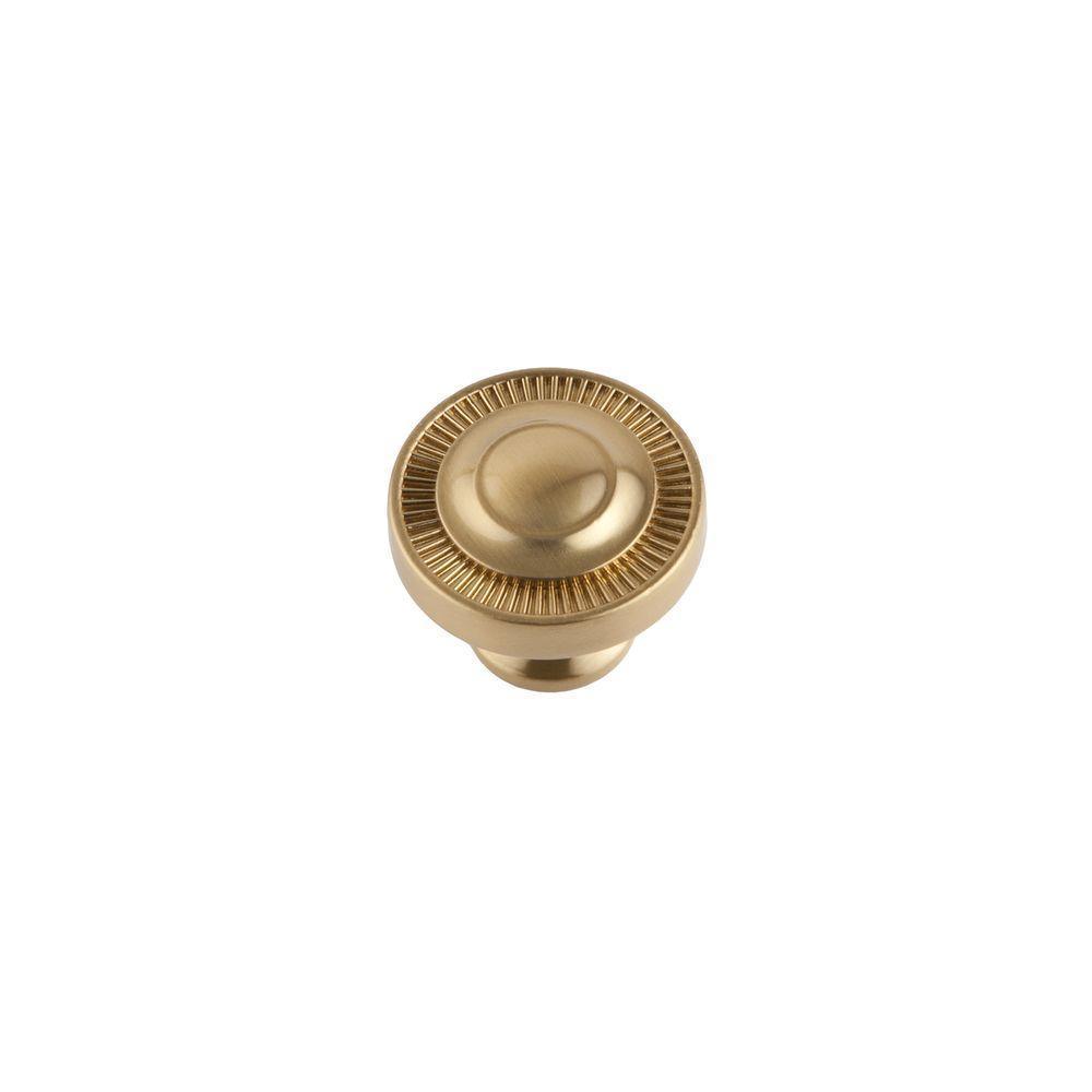 Minted 1.125 in. Satin Brass Small Knob