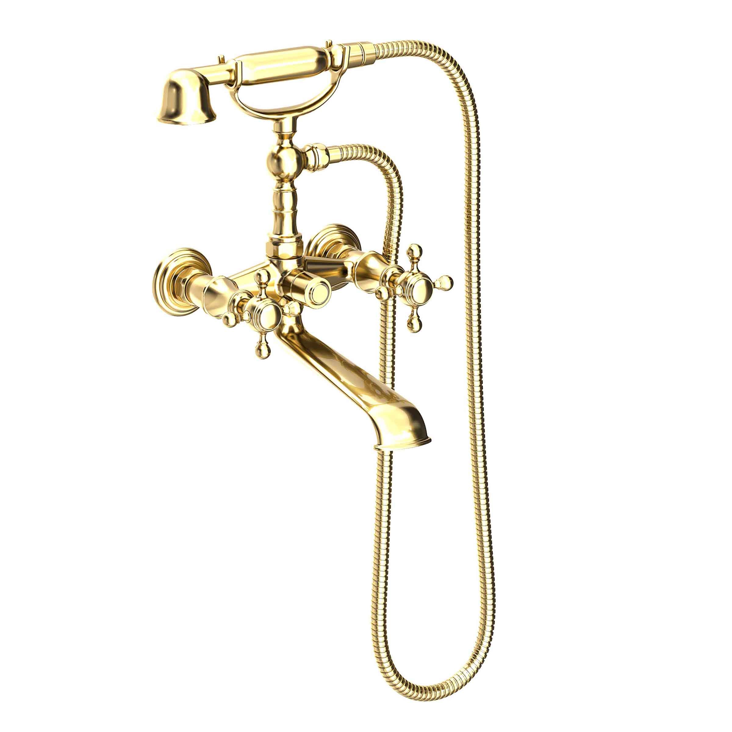 Newport Brass 1760-4282 Victoria Exposed Tub & Hand Shower Set - Wall Mount