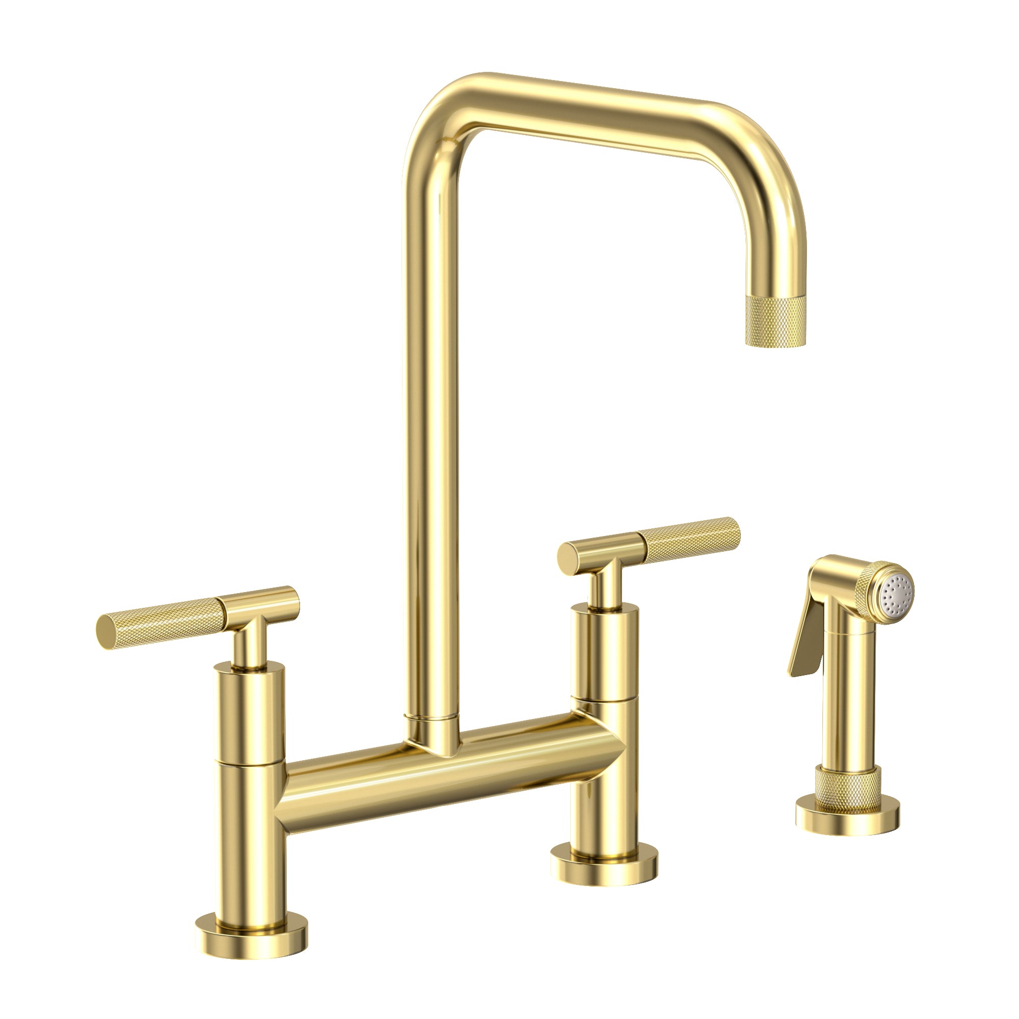 Newport Brass 3360-5413 Muncy Kitchen Bridge Faucet With Side Spray