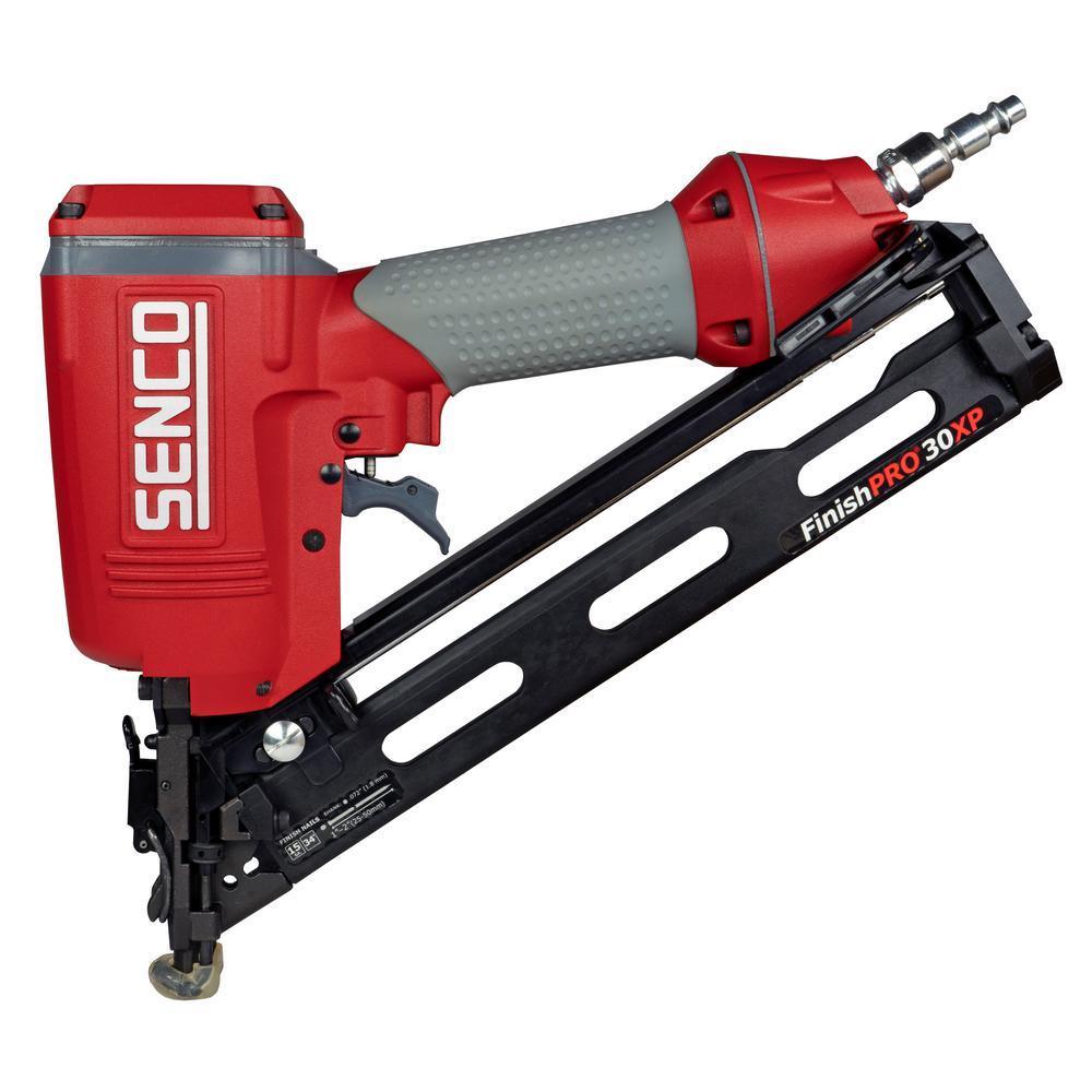 Pneumatic 15-Gauge 2 in. Angled Finish Nailer