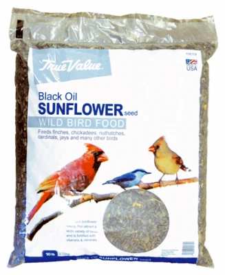 Black Sunflower Bird Seed, 10 Lb.