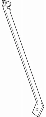 20-inch Heavy Duty Steel Shelf Bracket For Wall Mounting