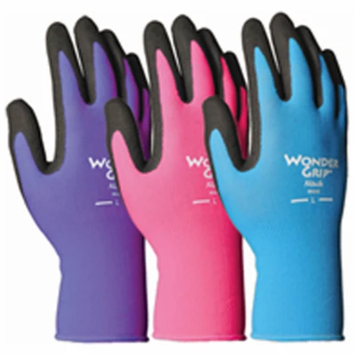 Wonder Grip Nicely Nimble Garden Gloves Small Size Durable Flexible Pair