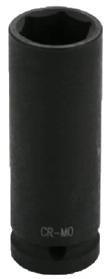 Sae Deep Impact Socket, Six-point, One-half-inch Drive, One-inch Size