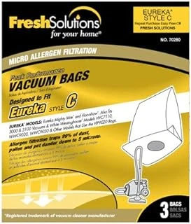 Vacuum Cleaner Bags, C Style, 3-pk.