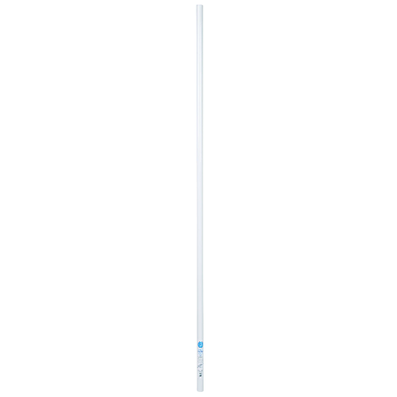 6 Foot Steel Closet Pole Durable Heavy Duty Rod For Hanging Clothes