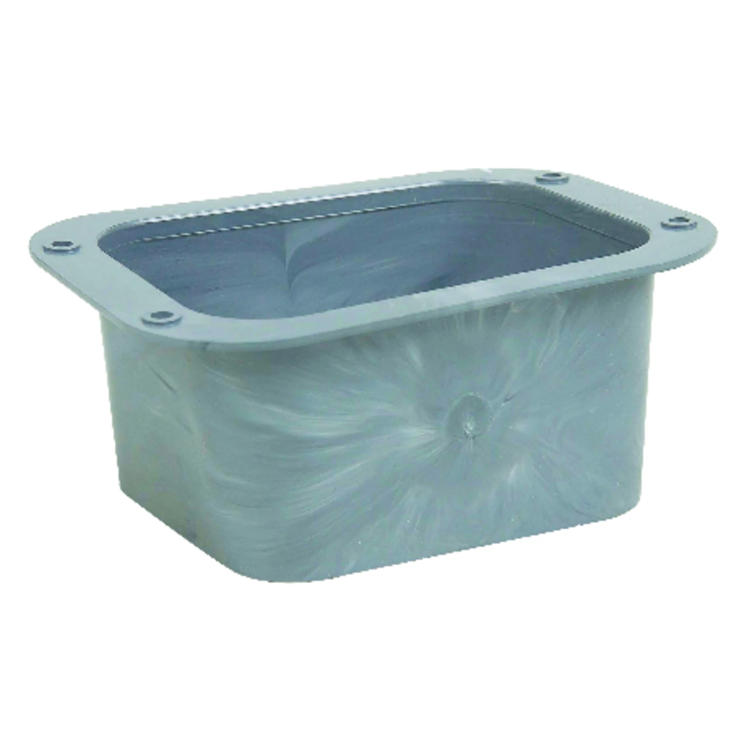 Drop Outlet C Style Plastic Electrical Box 2 Inch By 3 Inch