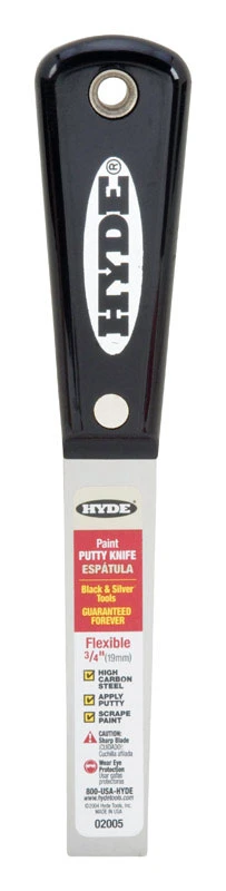 3/4 In. W X 7 In. L High-carbon Steel Flexible Putty Knife - Model 02005