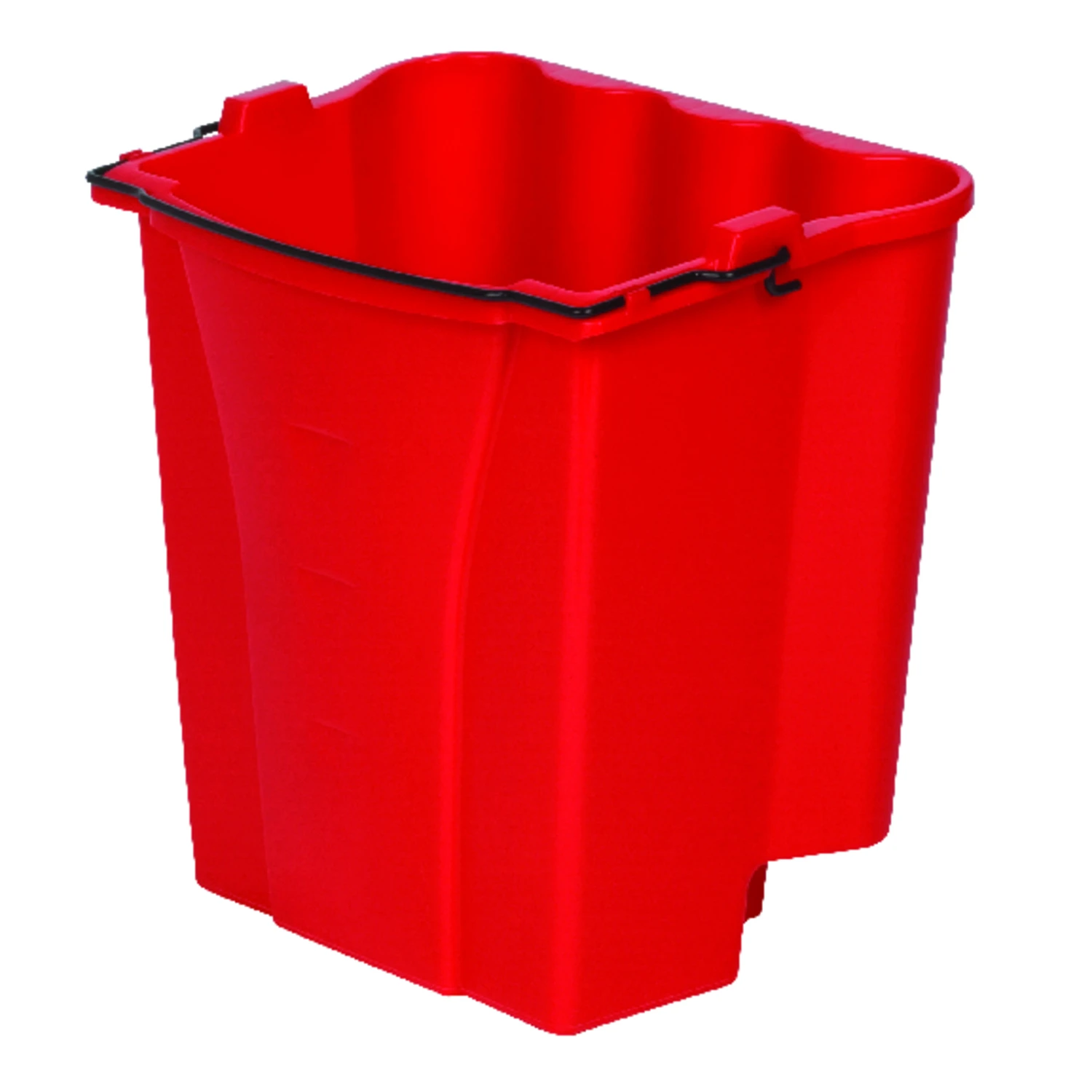 Wavebrake 35 Quart Mop Bucket Red - Efficient Cleaning Solution