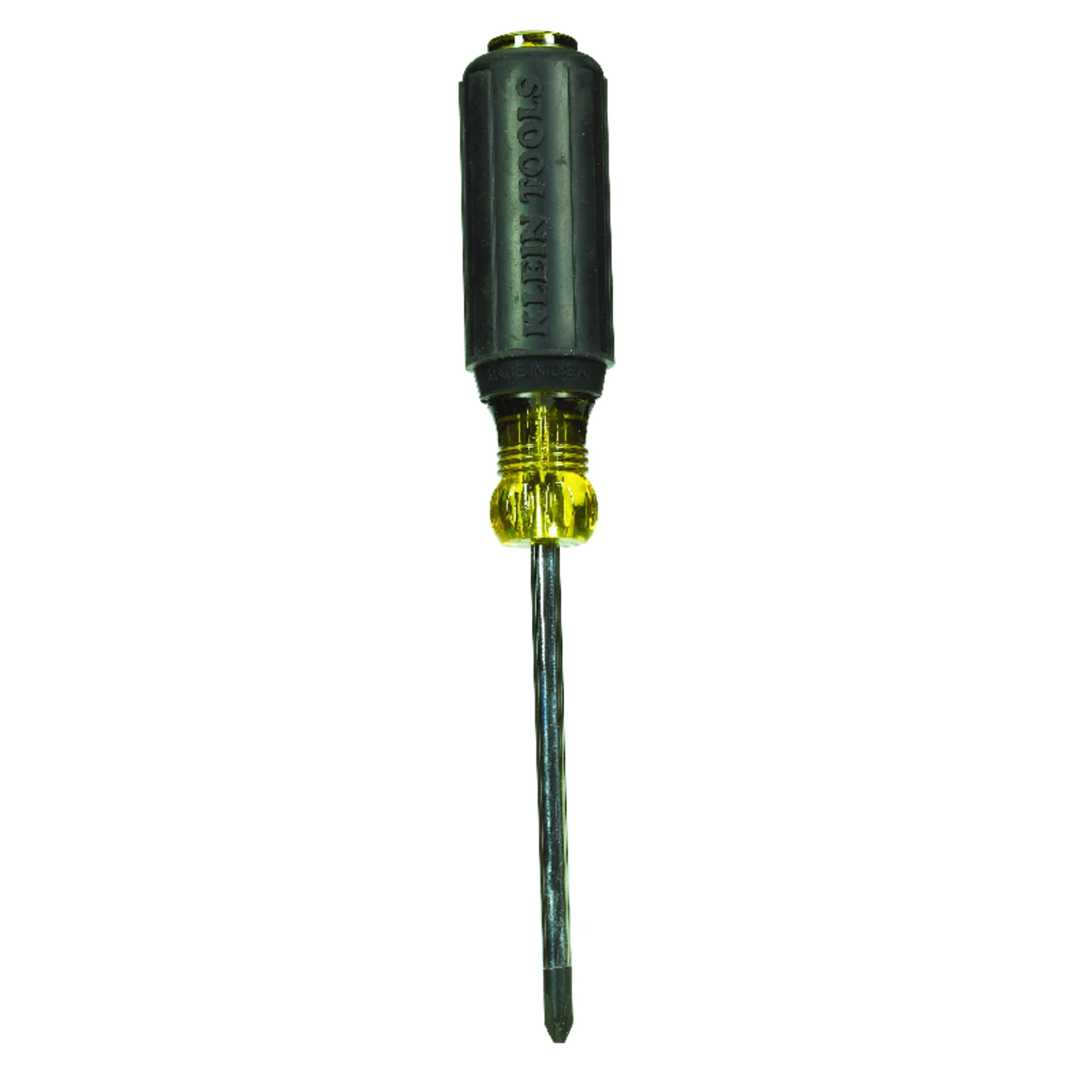 Number 2 Phillips Screwdriver With Cushion Grip Handle, 4 Inch Blade, 8 And 5 Sixteenths Inch Overall Length