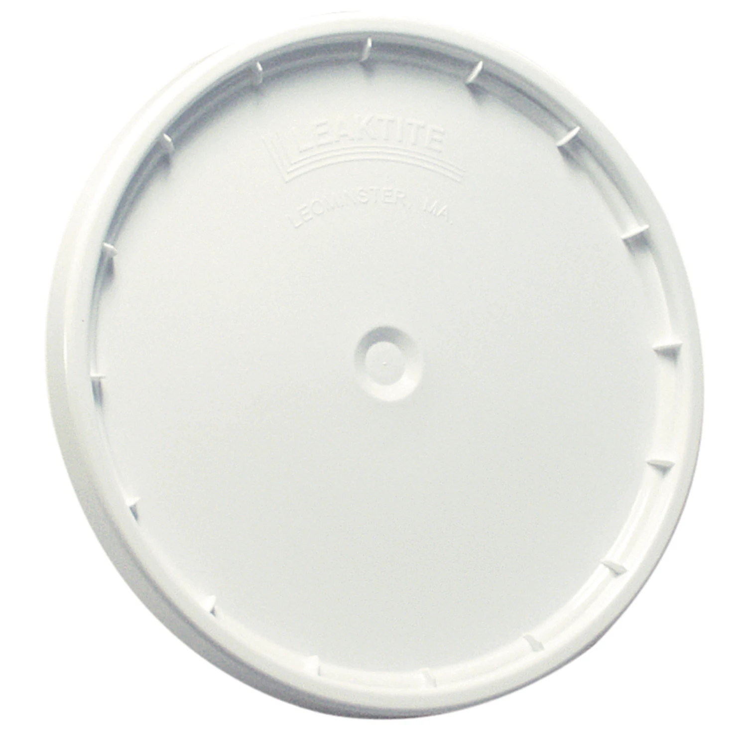 White Plastic Lid For 5 Gallon Pail, Durable And Secure Fit