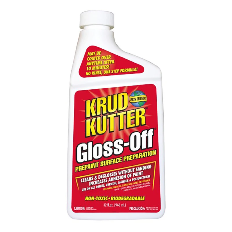 Gloss-off Surface Preparation Cleaner And Deglosser, 1 Quart Bottle