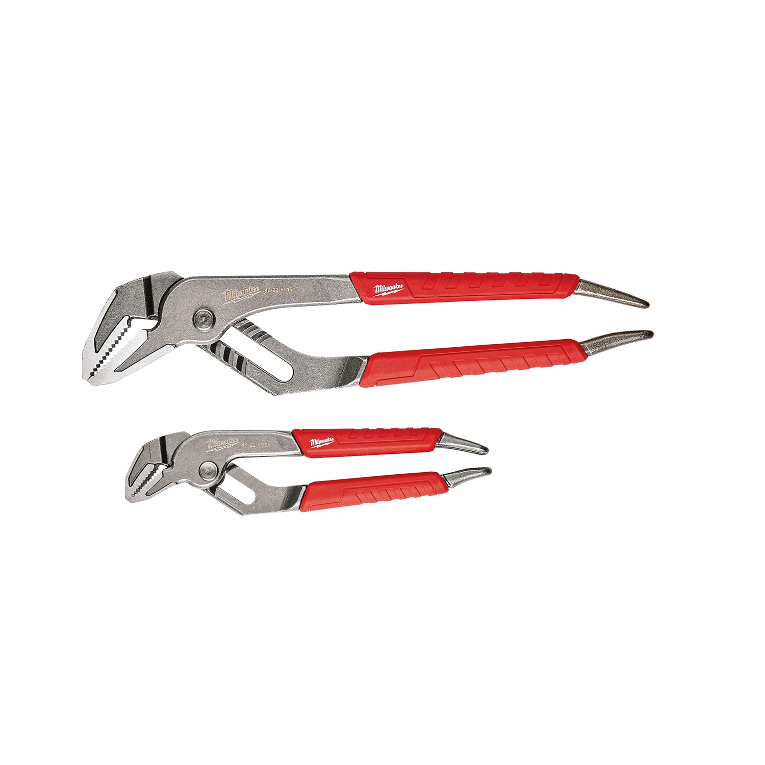 Comfort Grip Straight Jaw Pliers Set With 6 Inch And 10 Inch Pliers