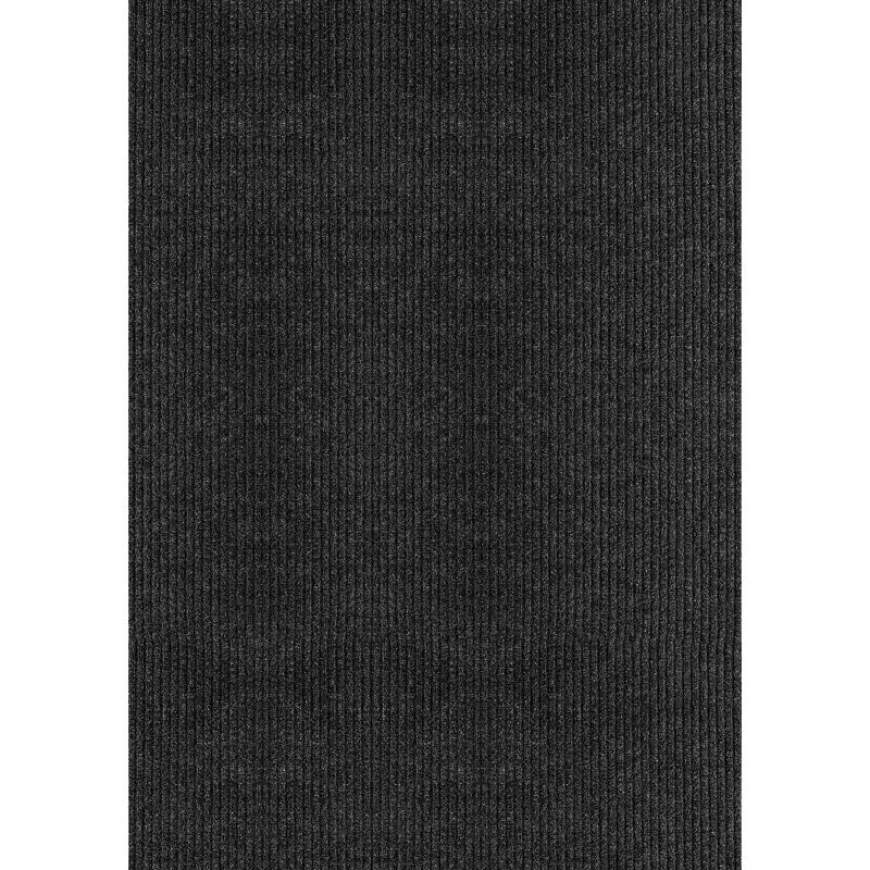 Concord Charcoal Carpet Runner, Polypropylene Material, 3 Feet By 4 Feet