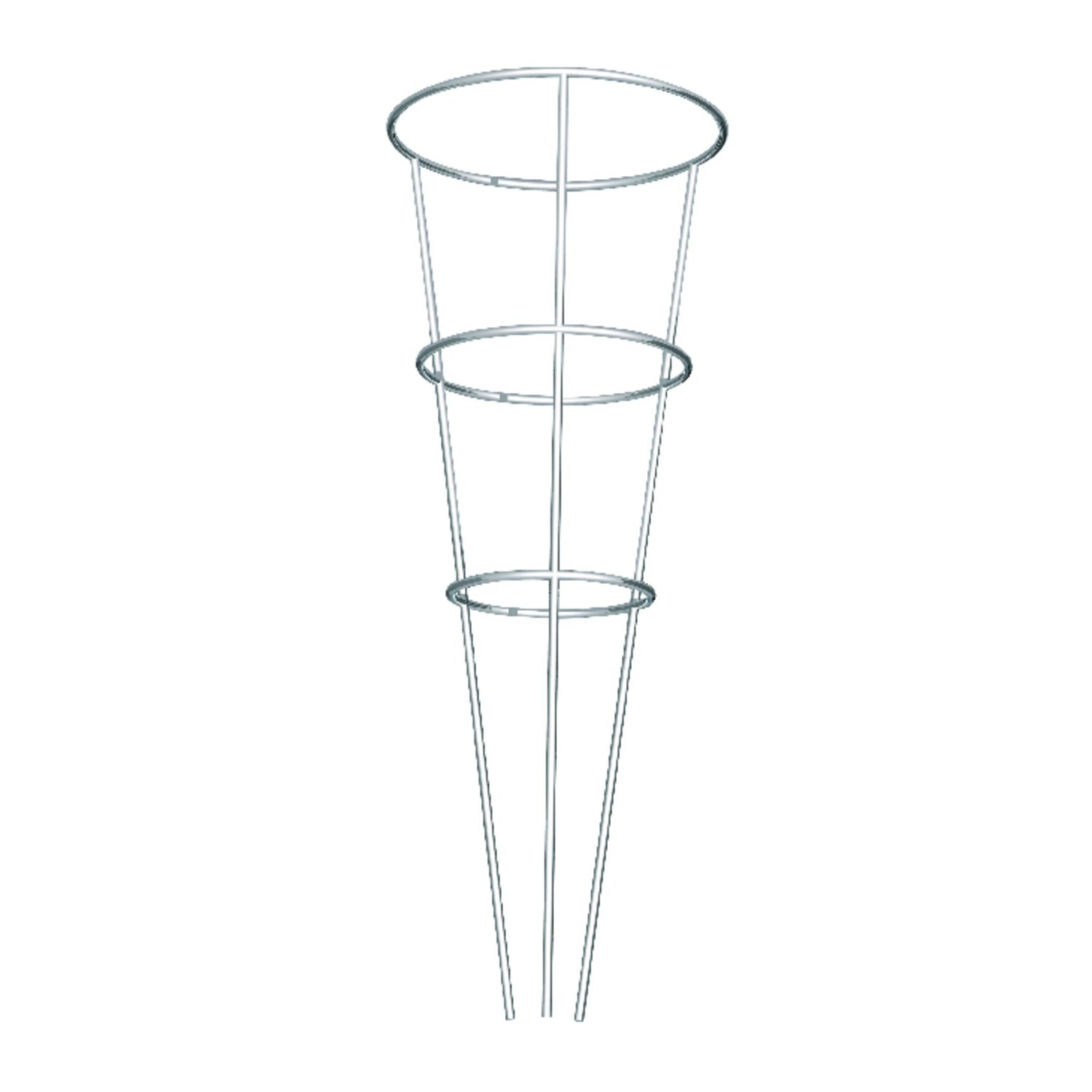 33-inch 3-ring Tomato Cage For Garden Plant Support