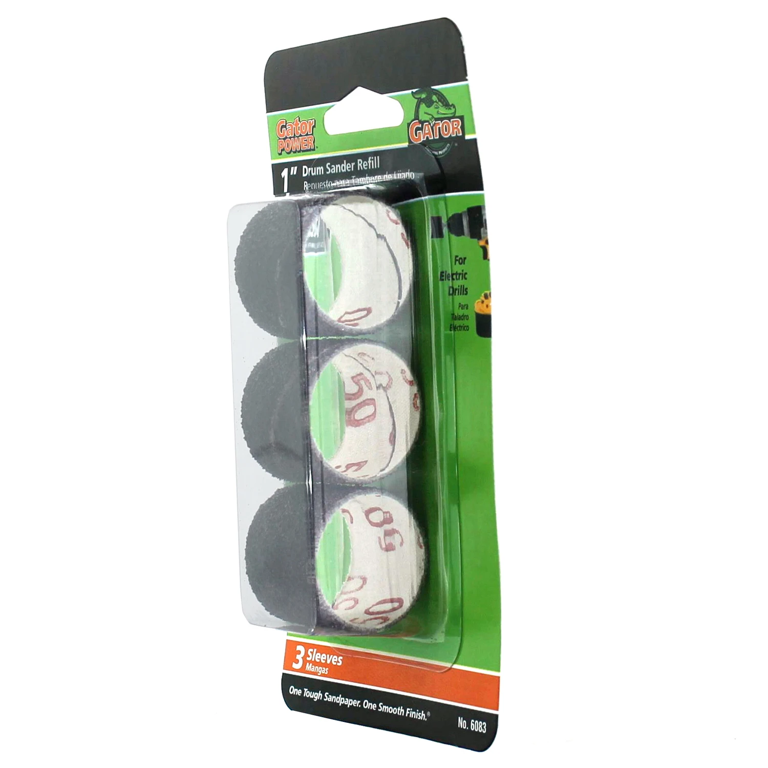 3-pack 1x1-inch Coarse Resin Cloth Sleeve