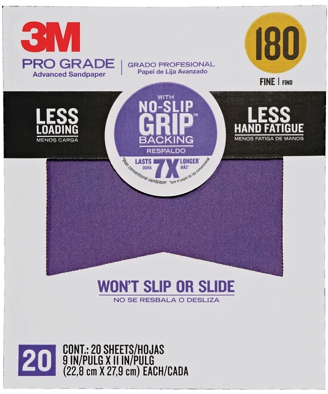 Sandblaster 11 In. L X 9 In. W 180 Grit Fine Ceramic Sanding Sheet 20 Pk